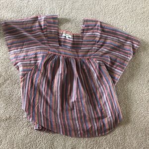 Made well wingbat shirt with stripes. NWT